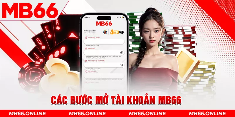 Các bước mở tài khoản MB66