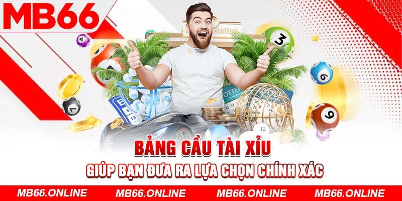  Bảng cầu tài xỉu giúp bạn đưa ra lựa chọn chính xác